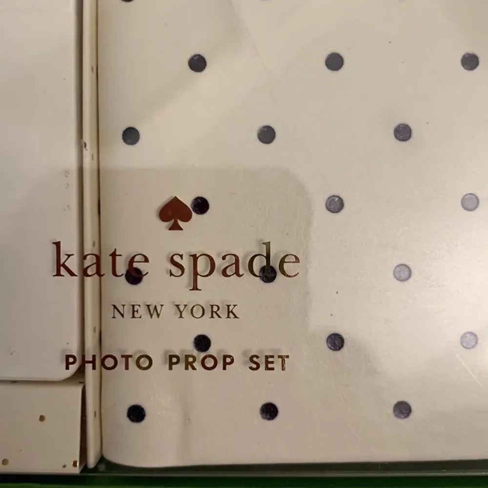 NWT Kate Spade ♠️ Photo Prop Set - Picture 2 of 7